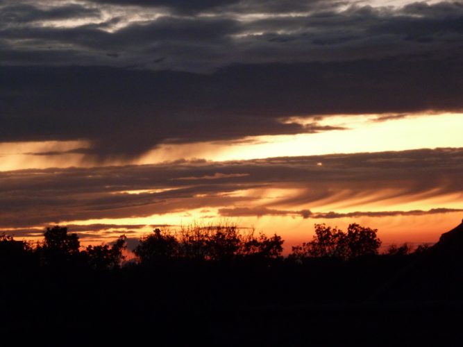 Himmel und Wolken