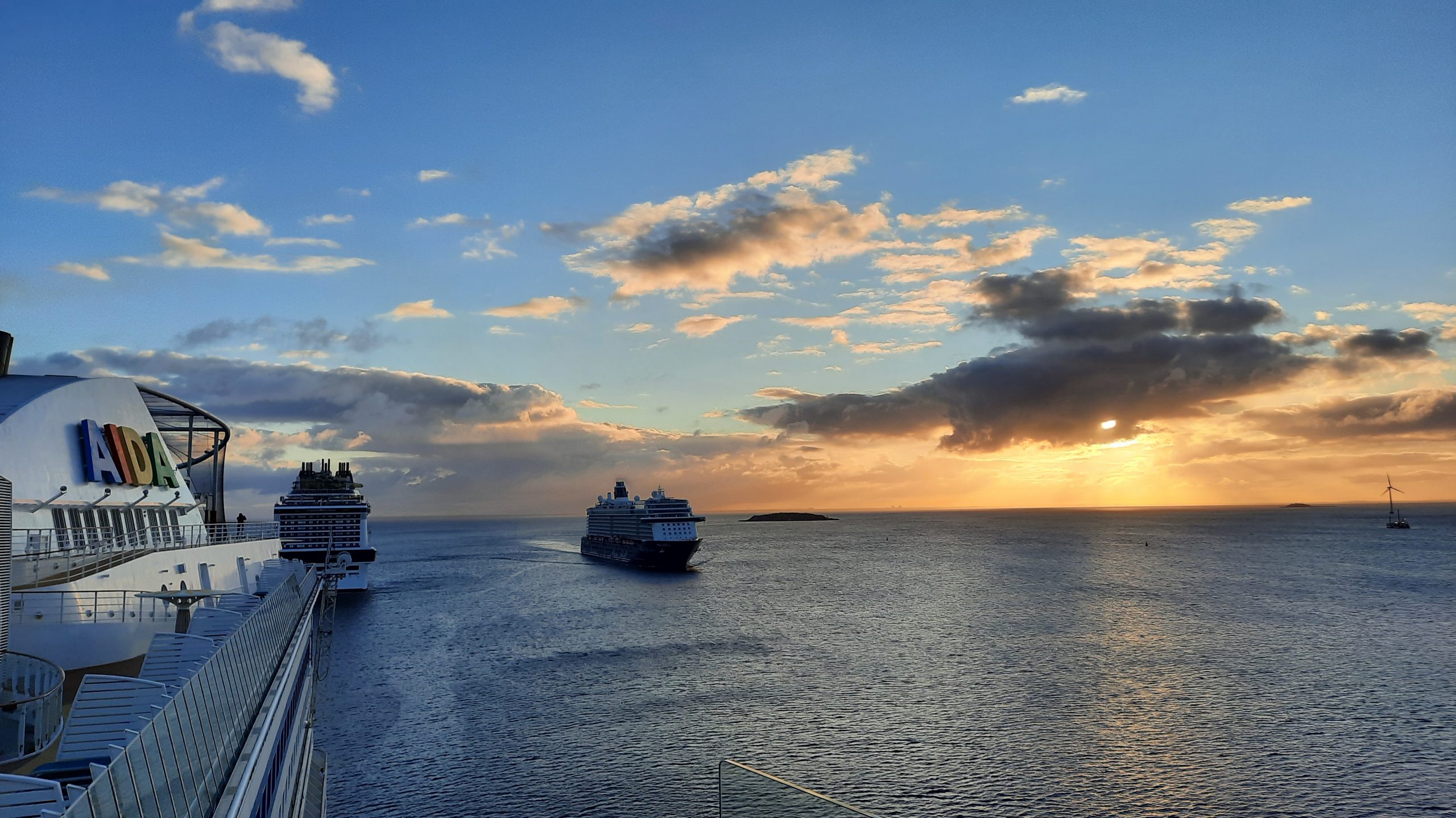 AIDA Diva im Frühherbst auf der Ostsee mit Stationen in Schweden und Dänemark